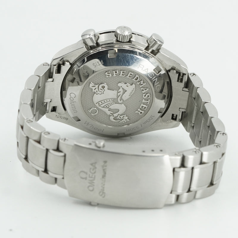 SOLD - 5/8/25 - Omega Speedmaster Racing Chronograph 326.30.40.50.04.001 40mm White Dial