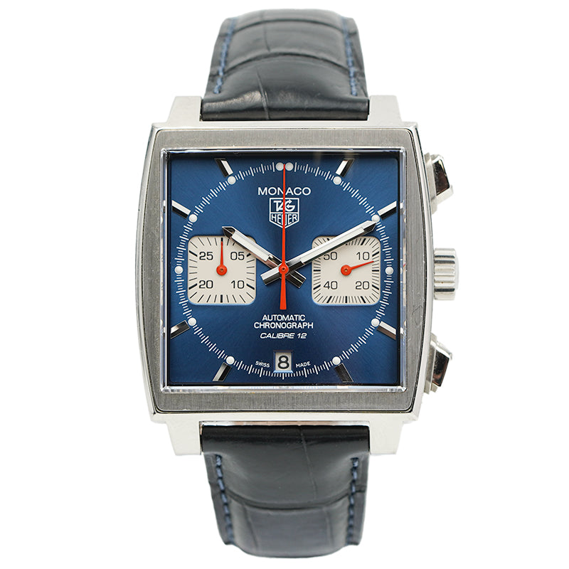 SOLD - 11/29/24 - Tag Heuer Monaco CAW2111.FC6183 Caliber 12 B&P Full Service in 2024