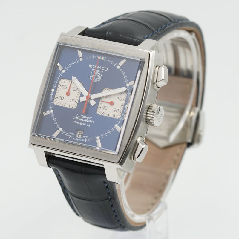SOLD - 11/29/24 - Tag Heuer Monaco CAW2111.FC6183 Caliber 12 B&P Full Service in 2024