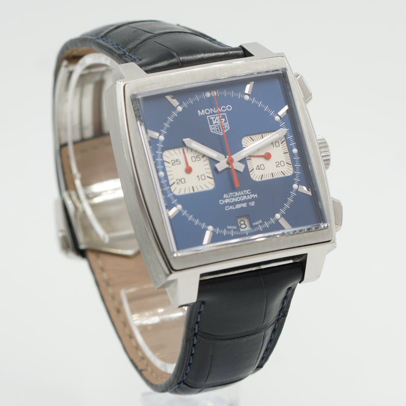 SOLD - 11/29/24 - Tag Heuer Monaco CAW2111.FC6183 Caliber 12 B&P Full Service in 2024