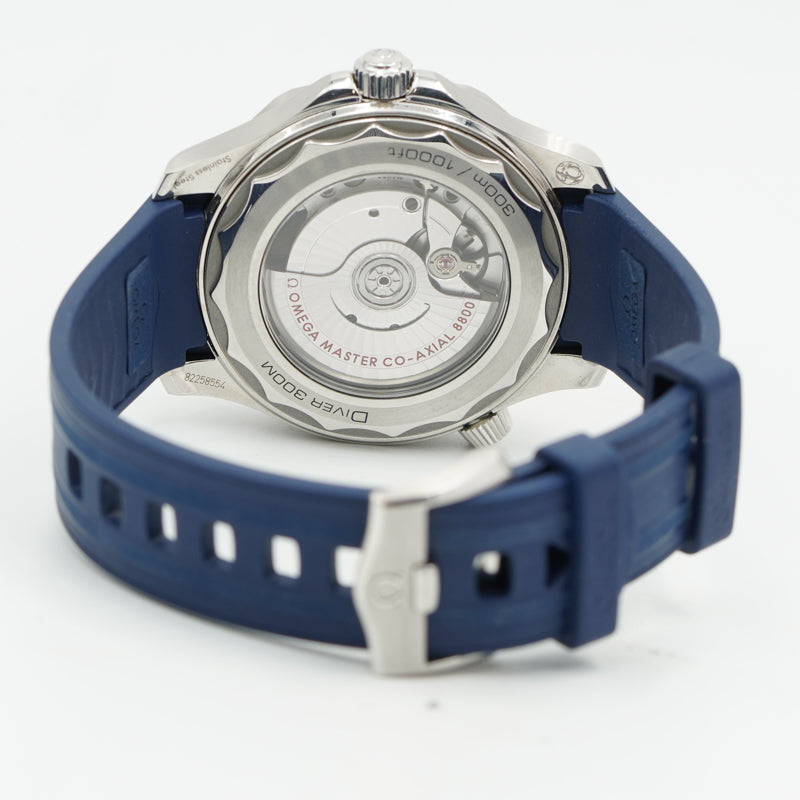 SOLD - Omega Seamaster Diver 300 Grey Dial 42mm Blue Rubber Strap 210.32.42.20.06.001