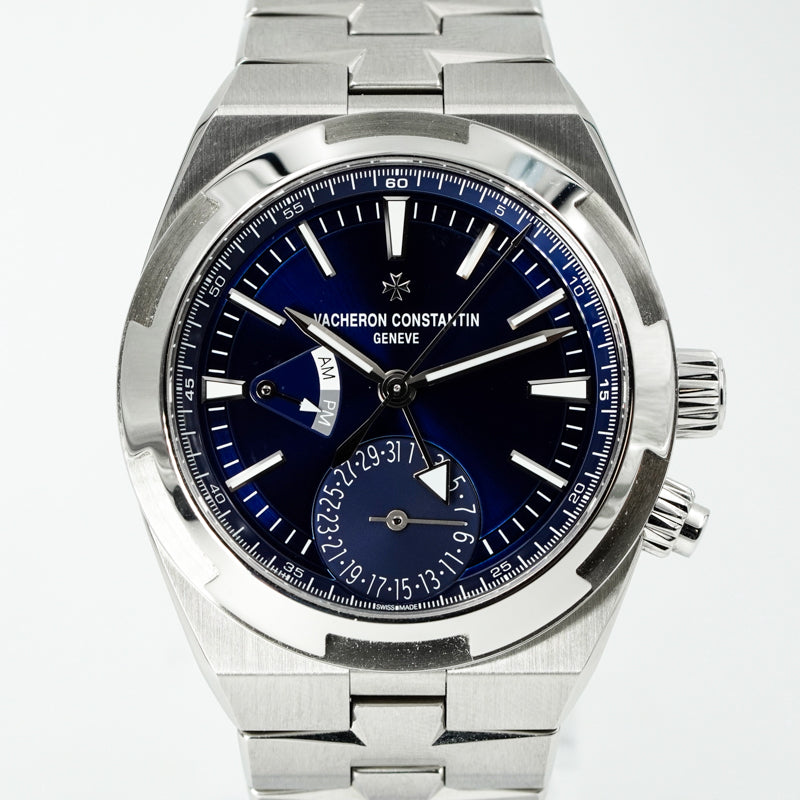 SOLD - 4/26/25 - Vacheron Constantin Overseas Dual Time 7900V/110A-B334 Blue Dial B&P 2021