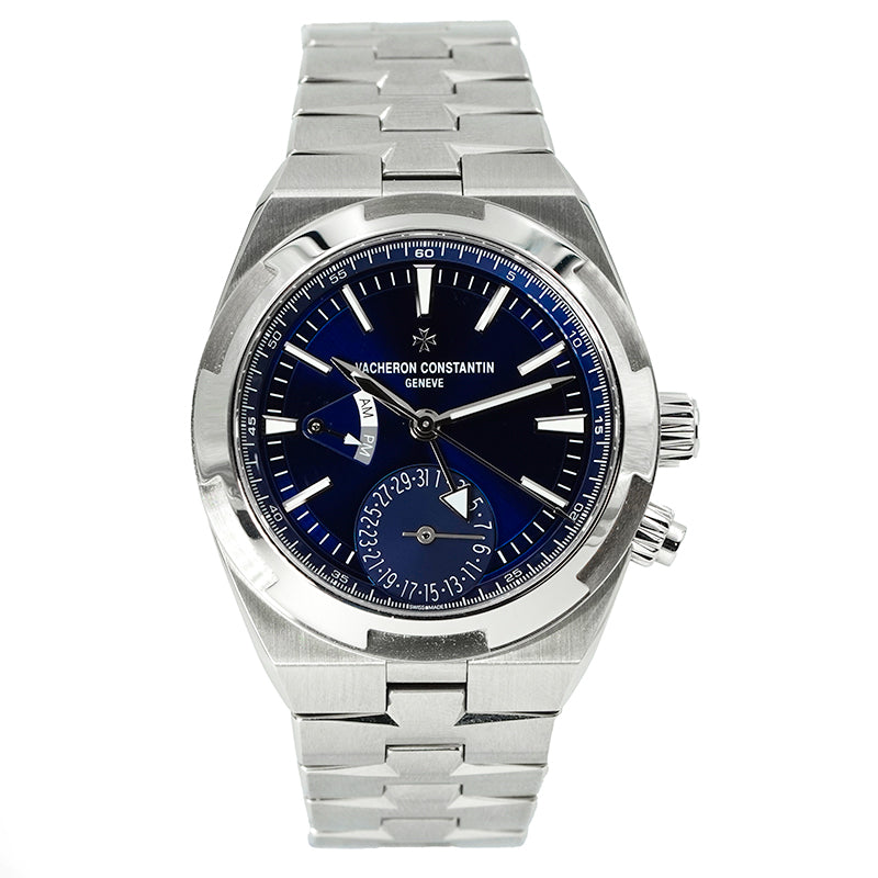 SOLD - 4/26/25 - Vacheron Constantin Overseas Dual Time 7900V/110A-B334 Blue Dial B&P 2021