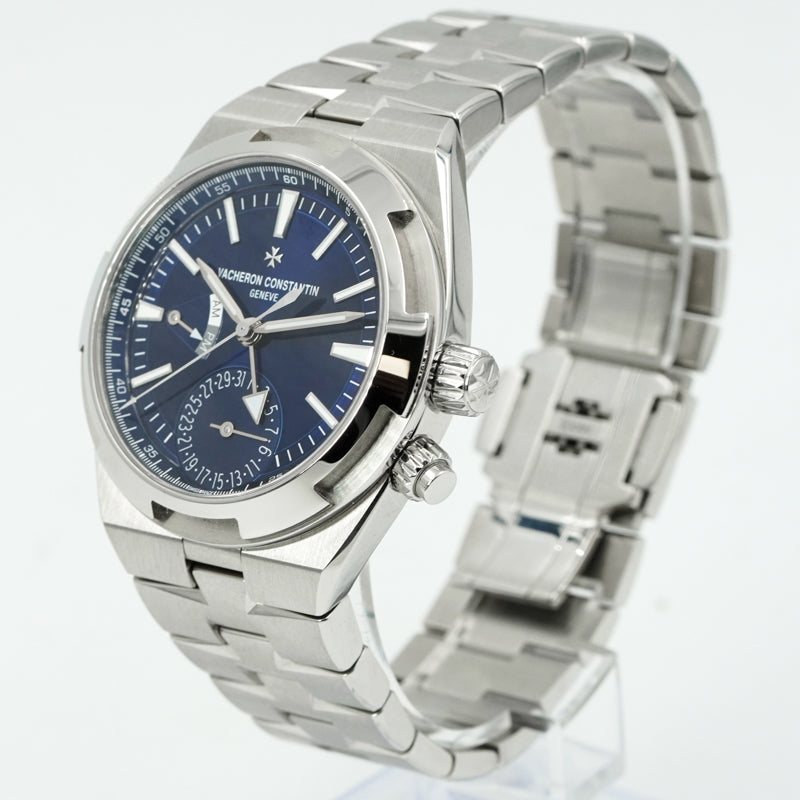 SOLD - 4/26/25 - Vacheron Constantin Overseas Dual Time 7900V/110A-B334 Blue Dial B&P 2021