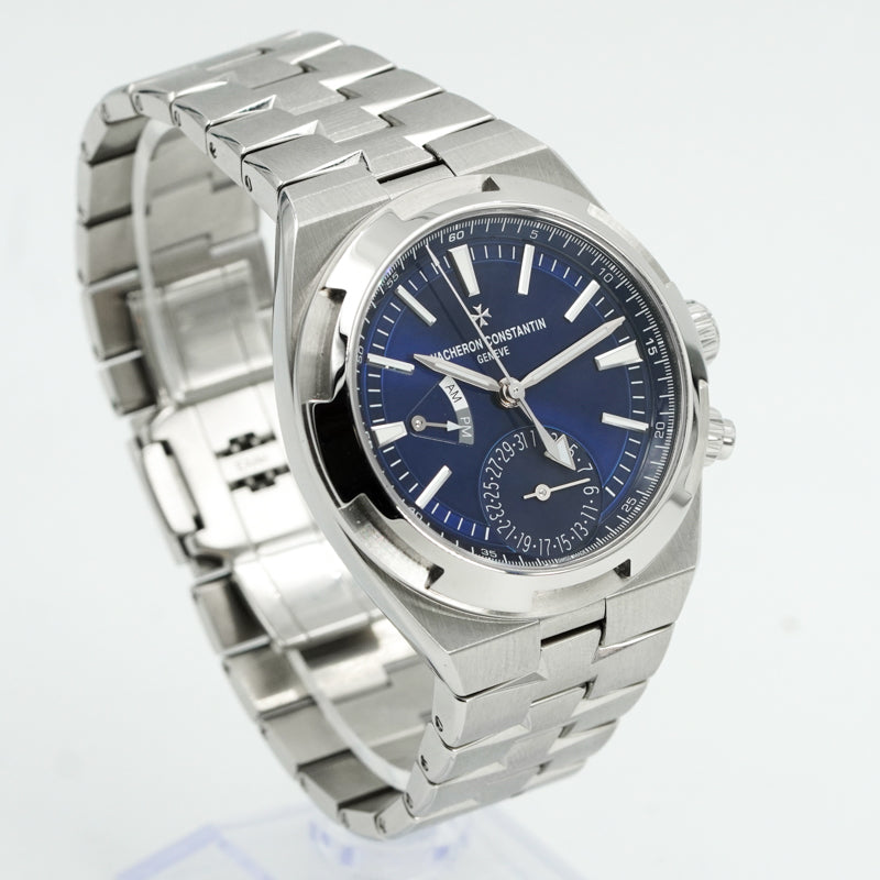 SOLD - 4/26/25 - Vacheron Constantin Overseas Dual Time 7900V/110A-B334 Blue Dial B&P 2021