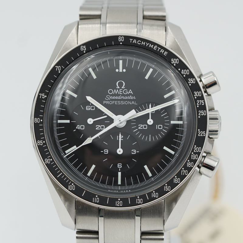 SOLD -  Omega 1861 Speedmaster Moonwatch Hesalite '19 B&P 311.30.42.30.01.005