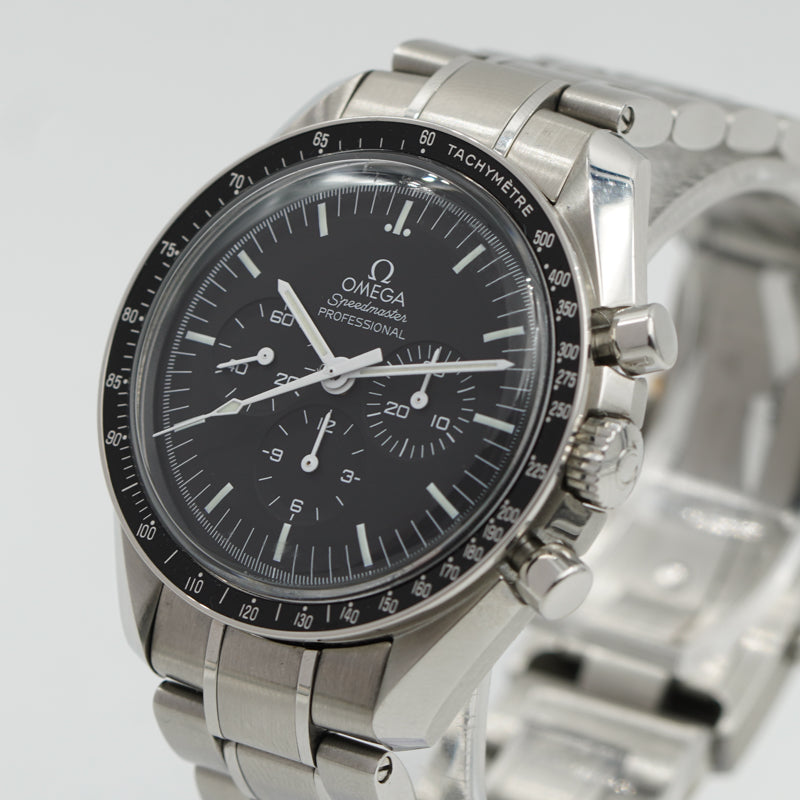 SOLD -  Omega 1861 Speedmaster Moonwatch Hesalite '19 B&P 311.30.42.30.01.005