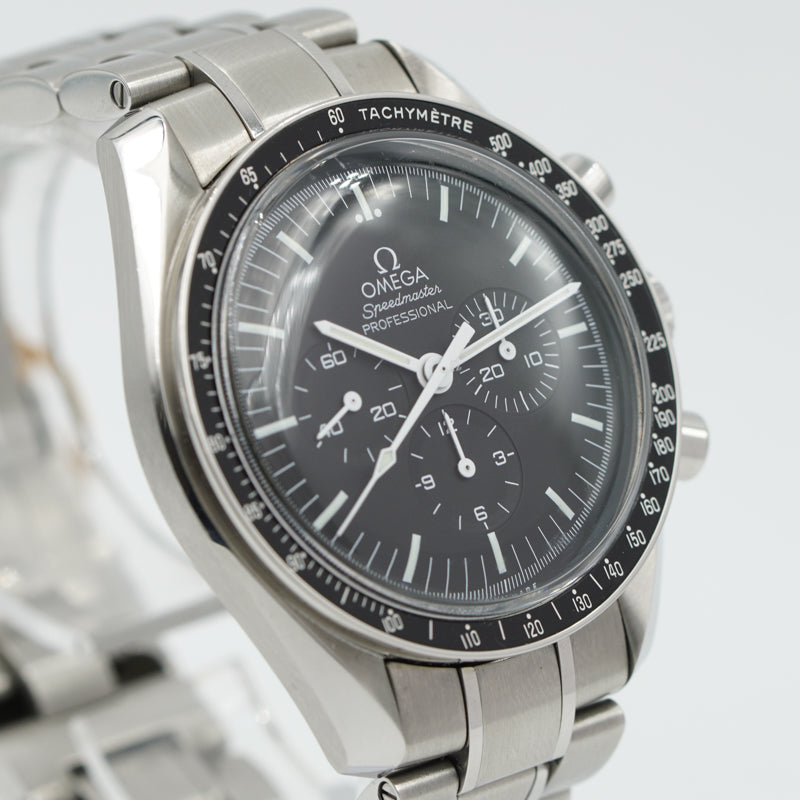 SOLD -  Omega 1861 Speedmaster Moonwatch Hesalite '19 B&P 311.30.42.30.01.005