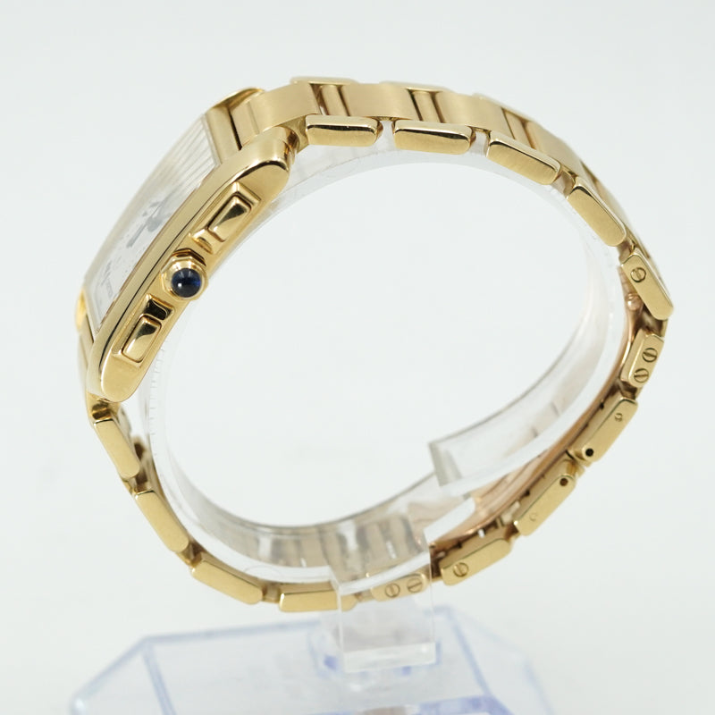 Cartier Tank Francaise Chronograph 18K Yellow Gold Quartz W50005R2