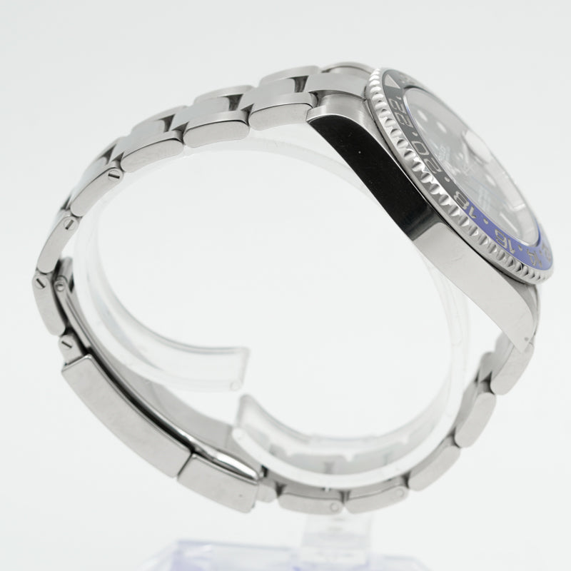 SOLD - 8/26/23 - Rolex GMT Master II 116710BLNR Batman Stainless Steel 40mm
