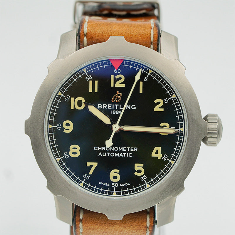 SOLD - 11/23/23 - Breitling Aviator Super 8 B20 Automatic 46mm Green Dial - EB2040101L1X1