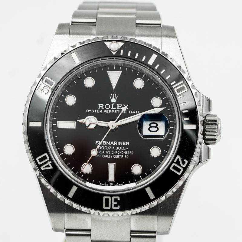 SOLD - 8/25/23 - Rolex Submariner Date 126610LN Stainless Steel B&P 2023 41mm