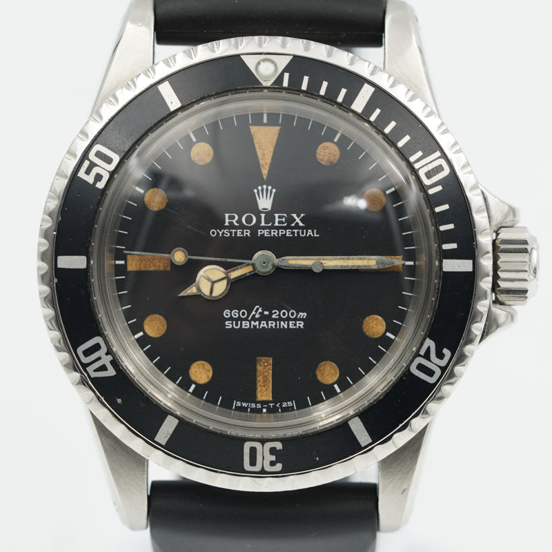 SOLD - 11/15/23 - Rolex Vintage Submariner 5513 No-Date 1968 - 1969