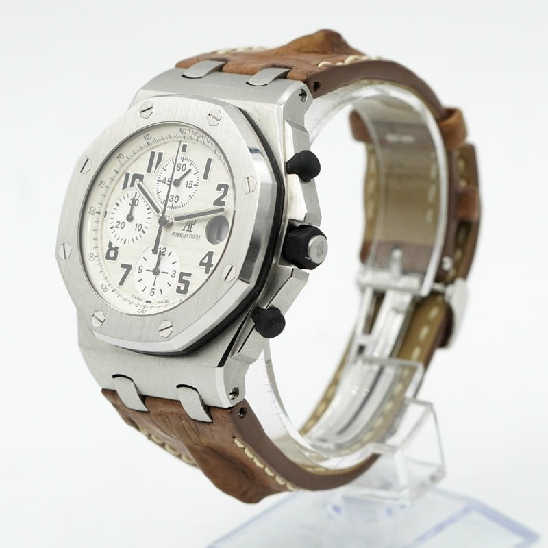 SOLD - 8/6/25 - Audemars Piguet Safari Royal Oak Offshore Chrono 26170ST.OO.D091CR.01 B&P 2018