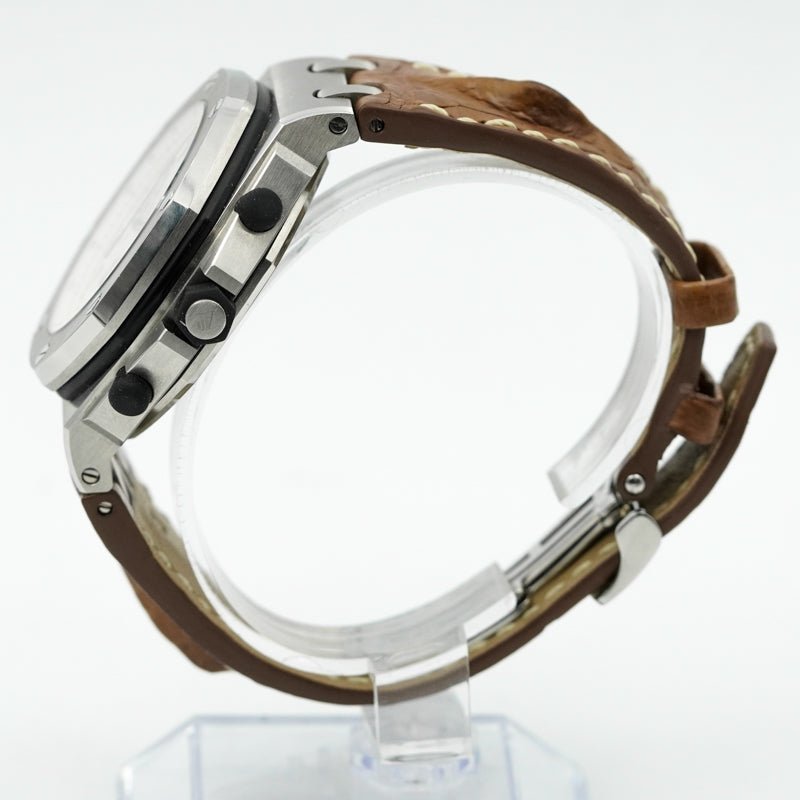 SOLD - 8/6/25 - Audemars Piguet Safari Royal Oak Offshore Chrono 26170ST.OO.D091CR.01 B&P 2018