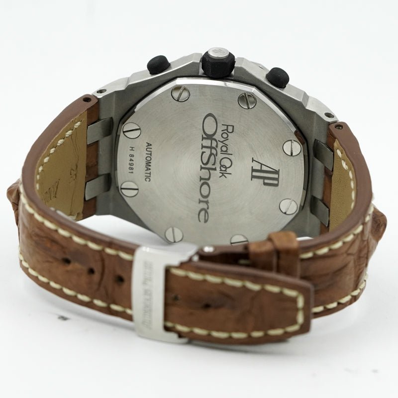 SOLD - 8/6/25 - Audemars Piguet Safari Royal Oak Offshore Chrono 26170ST.OO.D091CR.01 B&P 2018