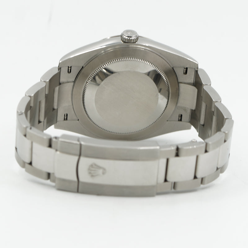 SOLD - 10/05/23 - Rolex Datejust 126334 Blue Dial 41mm Fluted Bezel B&P 2022