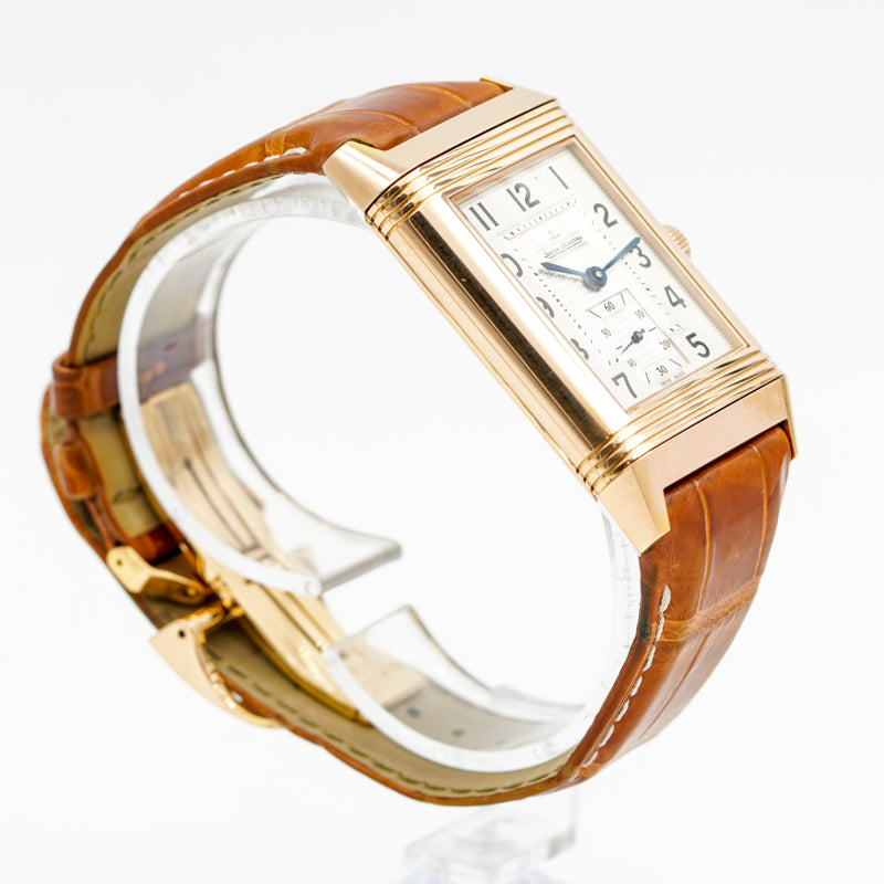 SOLD - 3/30/24 - Jaegar-LeCoultre Grande Reverso 976 18K Rose Gold 273.2.04 B&P '12