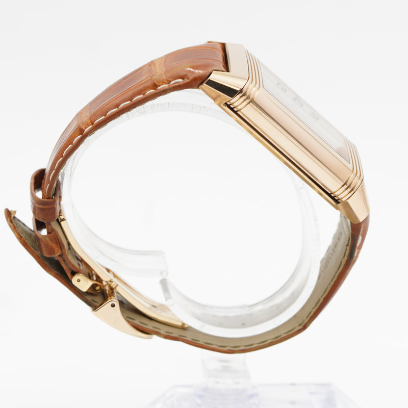 SOLD - 3/30/24 - Jaegar-LeCoultre Grande Reverso 976 18K Rose Gold 273.2.04 B&P '12