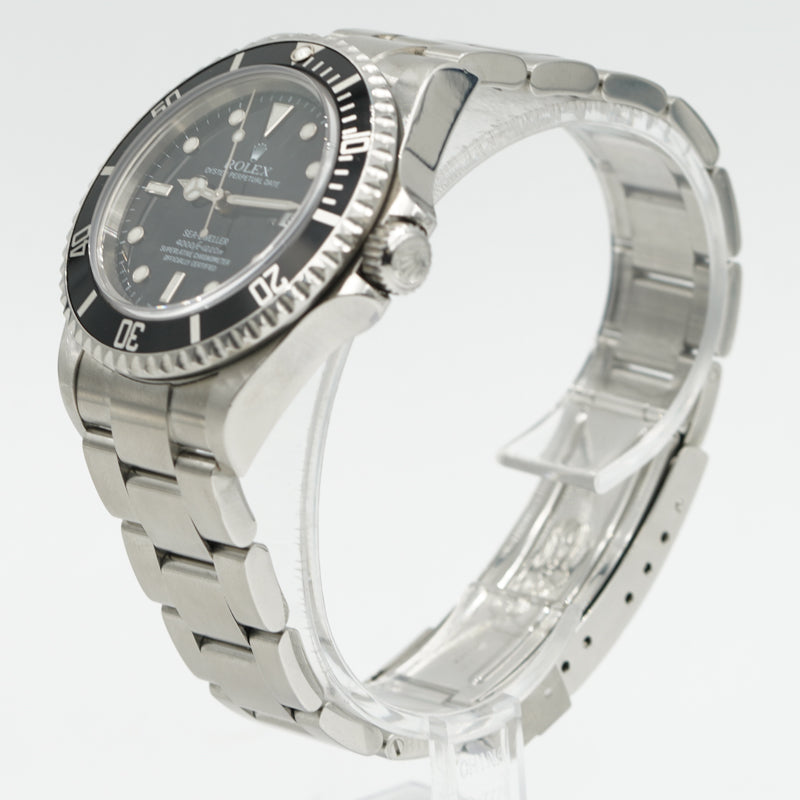 SOLD - 11/16/21 - Rolex Sea-Dweller 16600 Black Dial and Bezel with Box 40mm