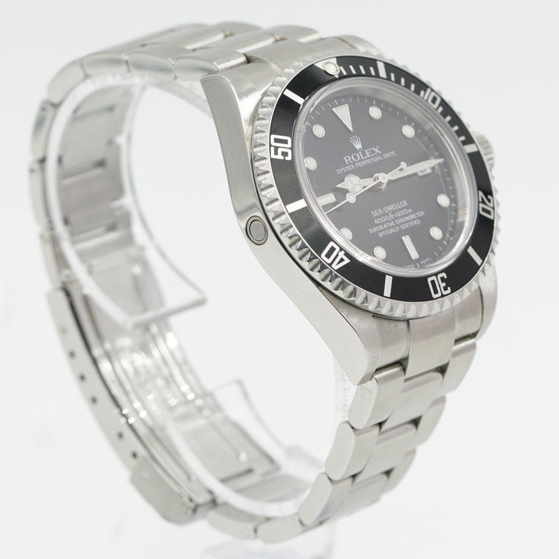 SOLD - 11/16/21 - Rolex Sea-Dweller 16600 Black Dial and Bezel with Box 40mm