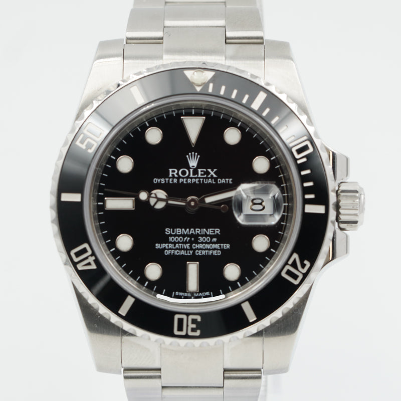 SOLD - 11/22/23 - Rolex Submariner Date Ceramic 116610LN 40mm Box and Book