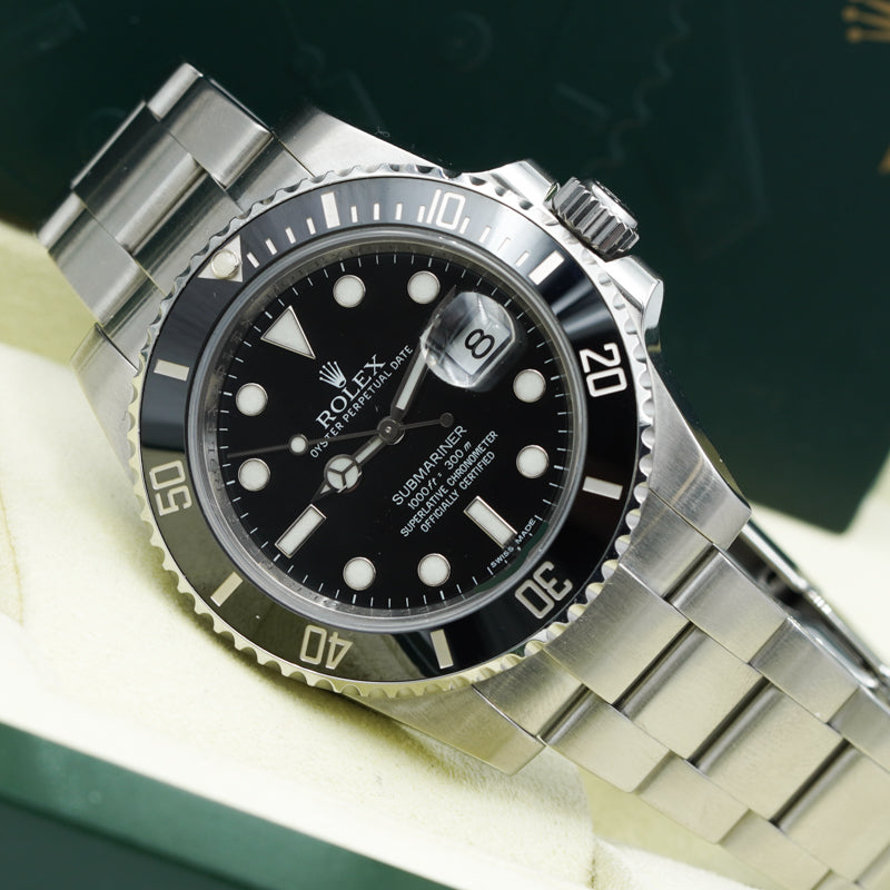 SOLD - 11/22/23 - Rolex Submariner Date Ceramic 116610LN 40mm Box and Book
