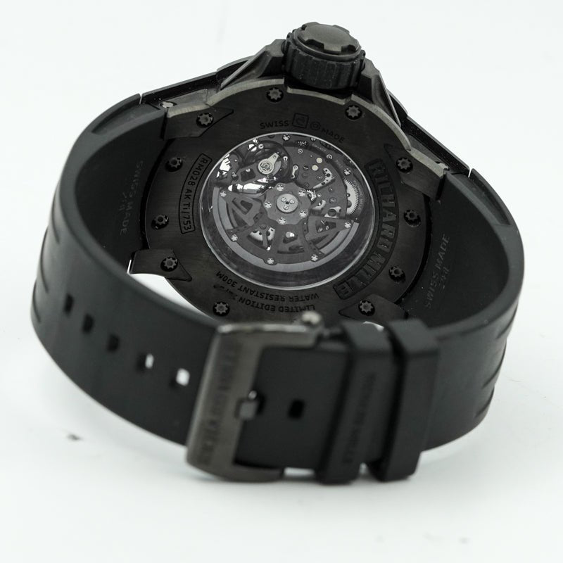 Richard Mille RM028 Black DLC Boutique Limited Edition Titanium 47mm