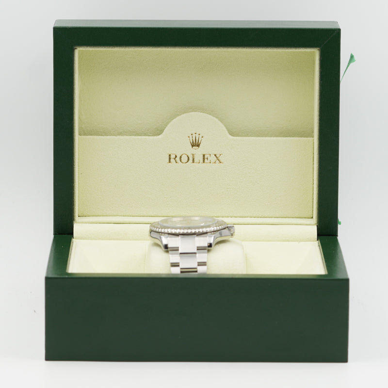 SOLD - 10/12/23 - Rolex Yachtmaster 16622 w. Box 2004 Platinum Dial & Bezel 40mm