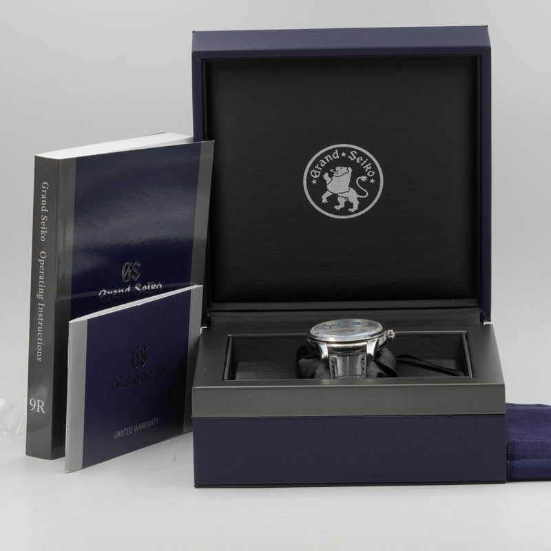 SOLD - 8/5/24 - Grand Seiko SBGA407 Skyflake Spring Drive B&P 2020