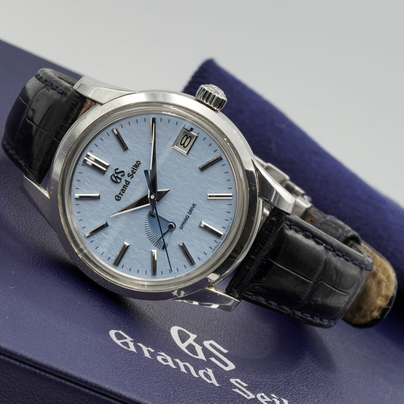 SOLD - 8/5/24 - Grand Seiko SBGA407 Skyflake Spring Drive B&P 2020