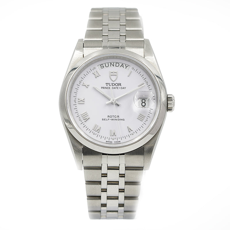 SOLD - 4/5/23 - Tudor Prince Day-Date 76200 36mm B&P 2019 Stainless Steel