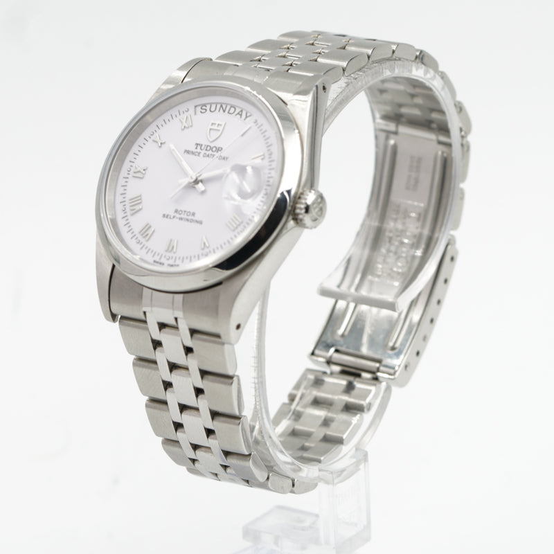 SOLD - 4/5/23 - Tudor Prince Day-Date 76200 36mm B&P 2019 Stainless Steel