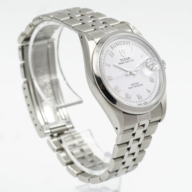 SOLD - 4/5/23 - Tudor Prince Day-Date 76200 36mm B&P 2019 Stainless Steel