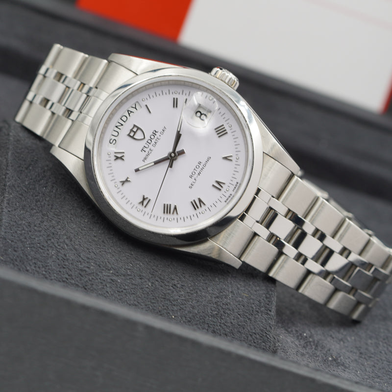 SOLD - 4/5/23 - Tudor Prince Day-Date 76200 36mm B&P 2019 Stainless Steel