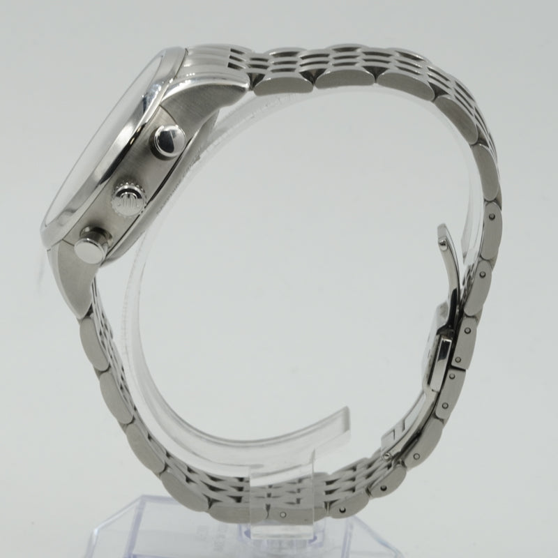 SOLD - 11/20/24 - Maurice Lacroix Classic Chronograph LC6058 White Dial B&P