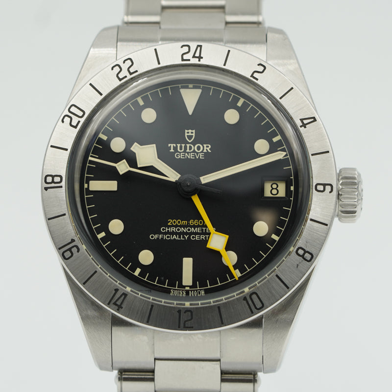 SOLD - 11/26/23 - Tudor Black Bay Pro GMT B&P '22 M79470 39mm Steel Bracelet