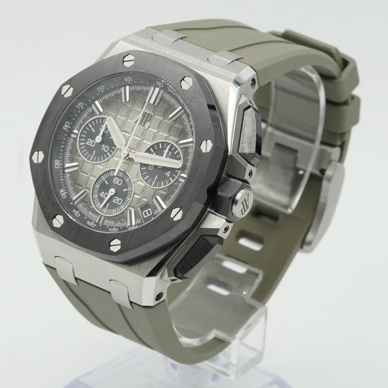 SOLD - 1/25/25 - Audemars Piguet Royal Oak Offshore 26420SO.OO.A600CA.01 B&P Grey Dial