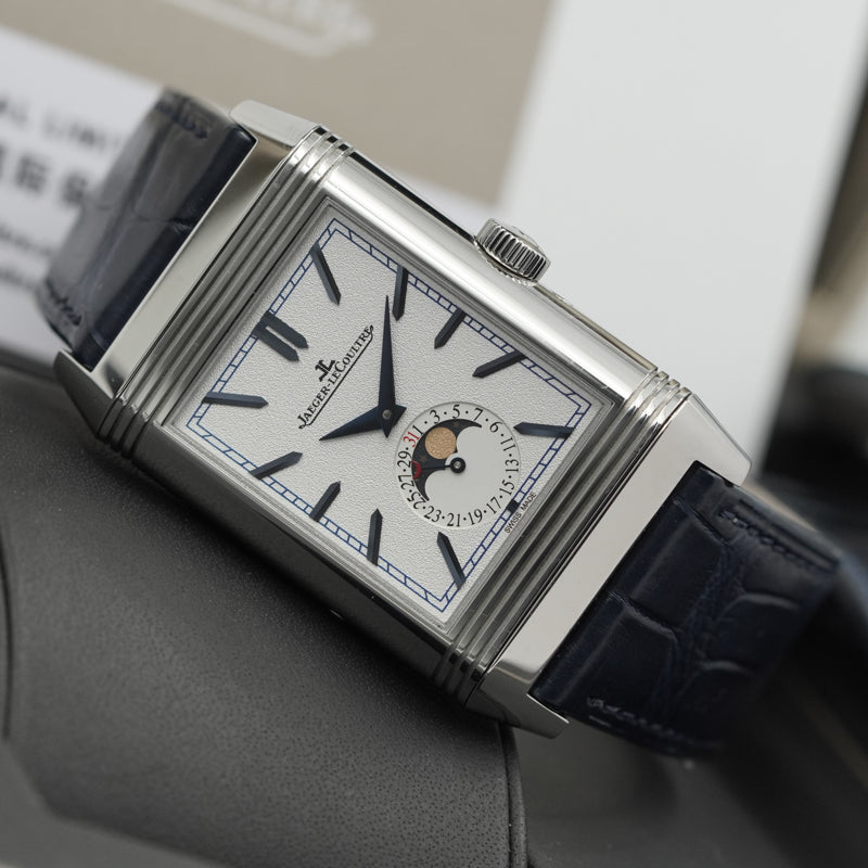 SOLD - 9/9/24 - Jaegar-LeCoultre Reverso Tribute Q3958420 Moon Duoface B&P 2022