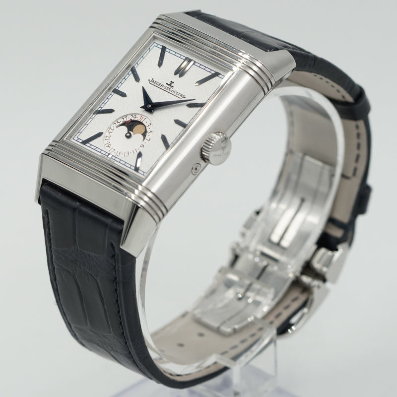 SOLD - 9/9/24 - Jaegar-LeCoultre Reverso Tribute Q3958420 Moon Duoface B&P 2022