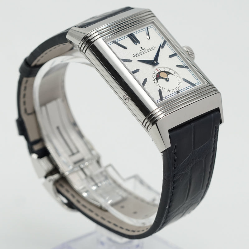 SOLD - 9/9/24 - Jaegar-LeCoultre Reverso Tribute Q3958420 Moon Duoface B&P 2022