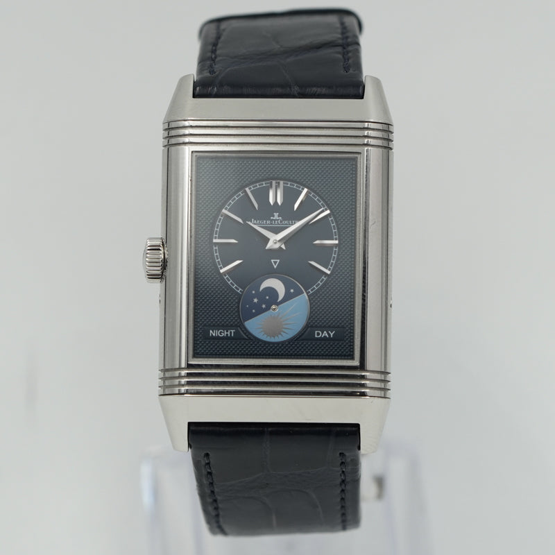 SOLD - 9/9/24 - Jaegar-LeCoultre Reverso Tribute Q3958420 Moon Duoface B&P 2022