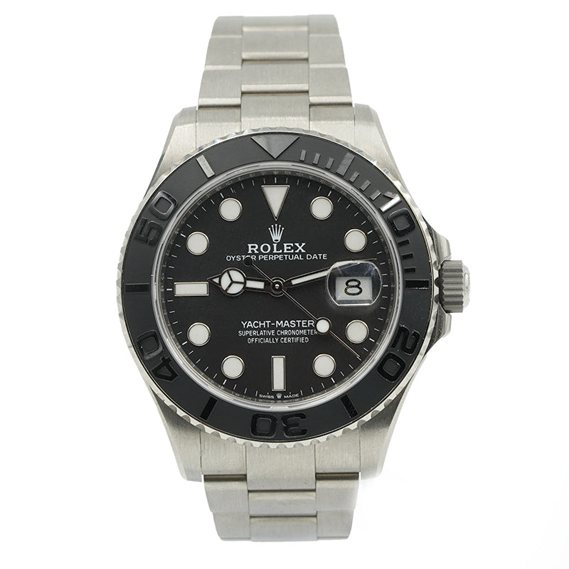 SOLD - 12/4/2023 - Rolex Yacht-Master 226627 RLX Titanium 42mm Black Dial B&P '23