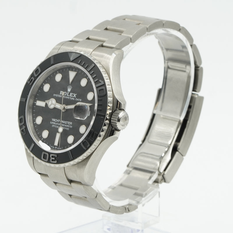 SOLD - 12/4/2023 - Rolex Yacht-Master 226627 RLX Titanium 42mm Black Dial B&P '23