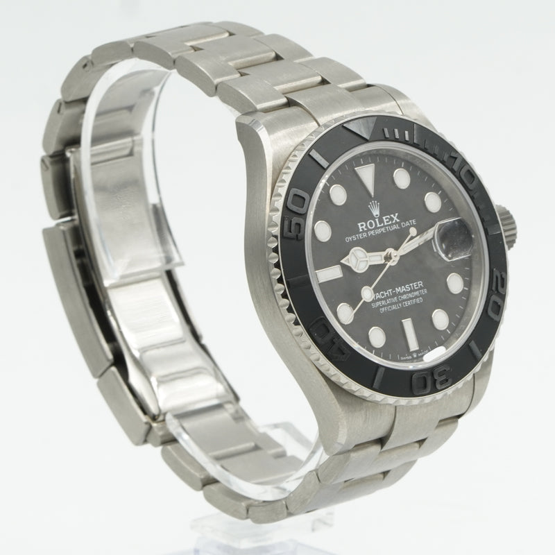 SOLD - 12/4/2023 - Rolex Yacht-Master 226627 RLX Titanium 42mm Black Dial B&P '23