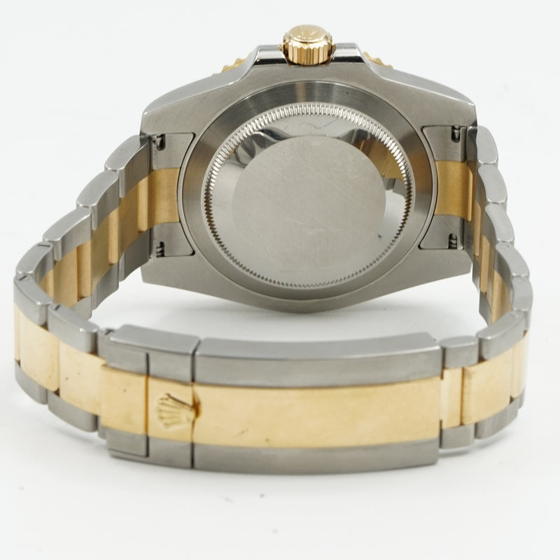 SOLD - 4/12/24 - Rolex Submariner 116613LB Two Tone 40mm Blue Dial Ceramic B&P 2010