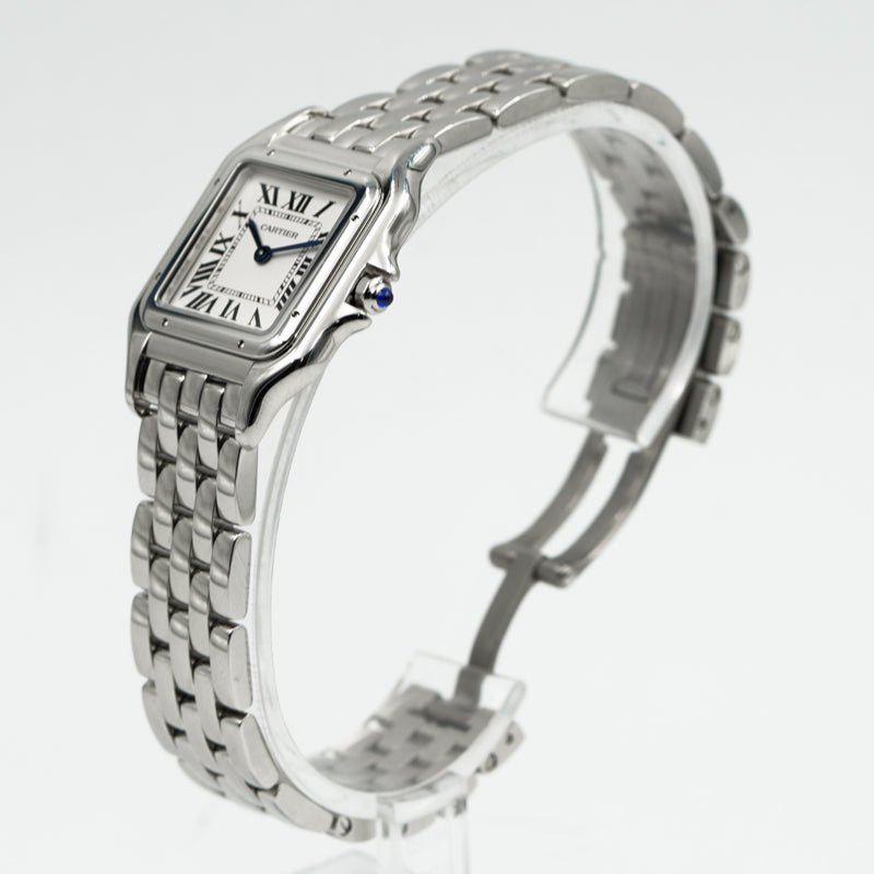 SOLD - 1/23/24 - Cartier Panthere de Cartier Stainless Steel Quartz 2023 B&P WSPN0007