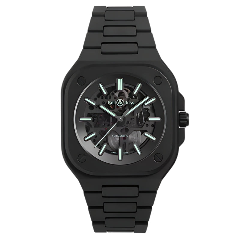 Bell & Ross BR 05 Skeleton Black Lum Ceramic - BR05-BLM-SKCE/SCE