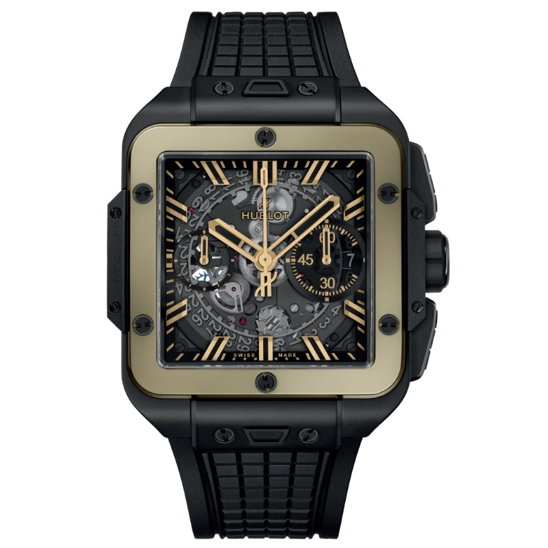 Hublot Square Bang Unico Magic Gold & Ceramic - 821.CM.0130.RX