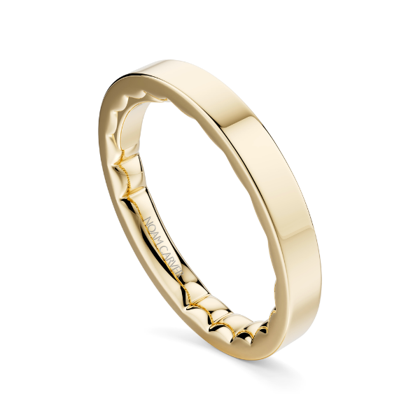 Noam Carver 14K Yellow Gold Wedding Band - LUST009-01YM25